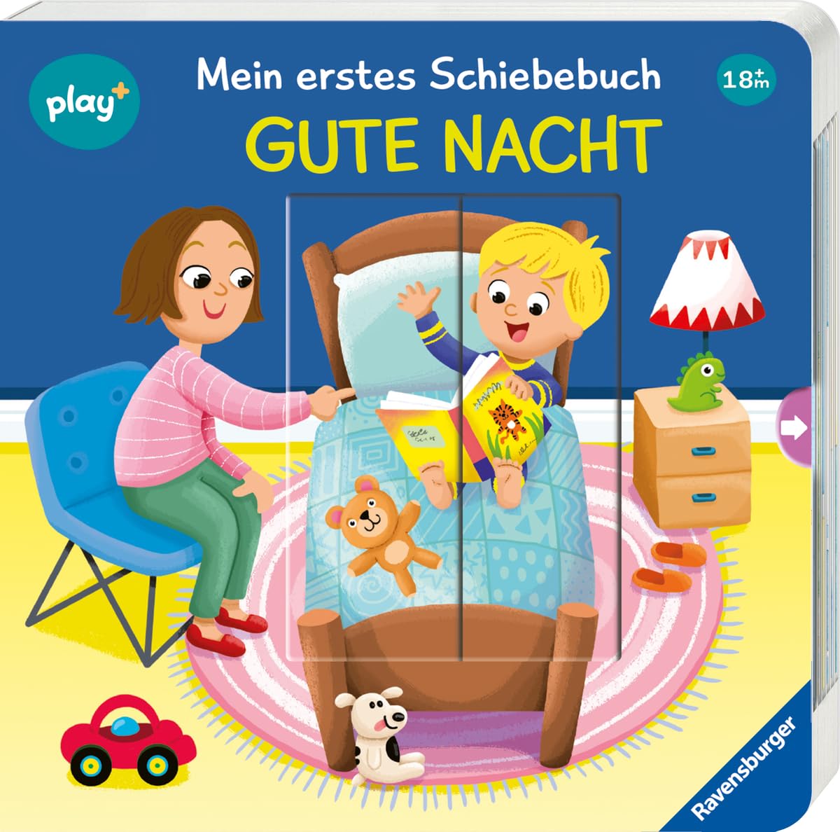 Product Image: Play+ Mein erstes Schiebebuch Gute Nacht - ab 18 Monate