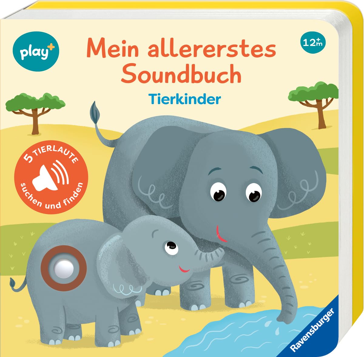 Product Image: Play+ Mein allererstes Soundbuch Tierkinder - ab 12 Monate