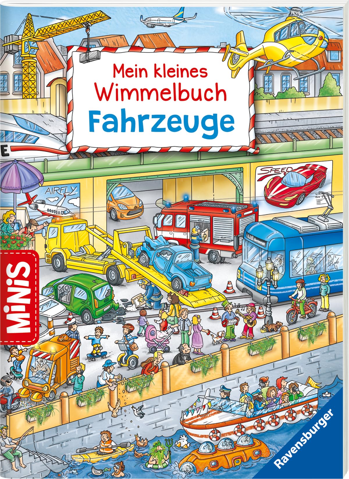 Ravensburger Minis - Mein kleines Wimmelbuch: Fahrzeuge Children's books