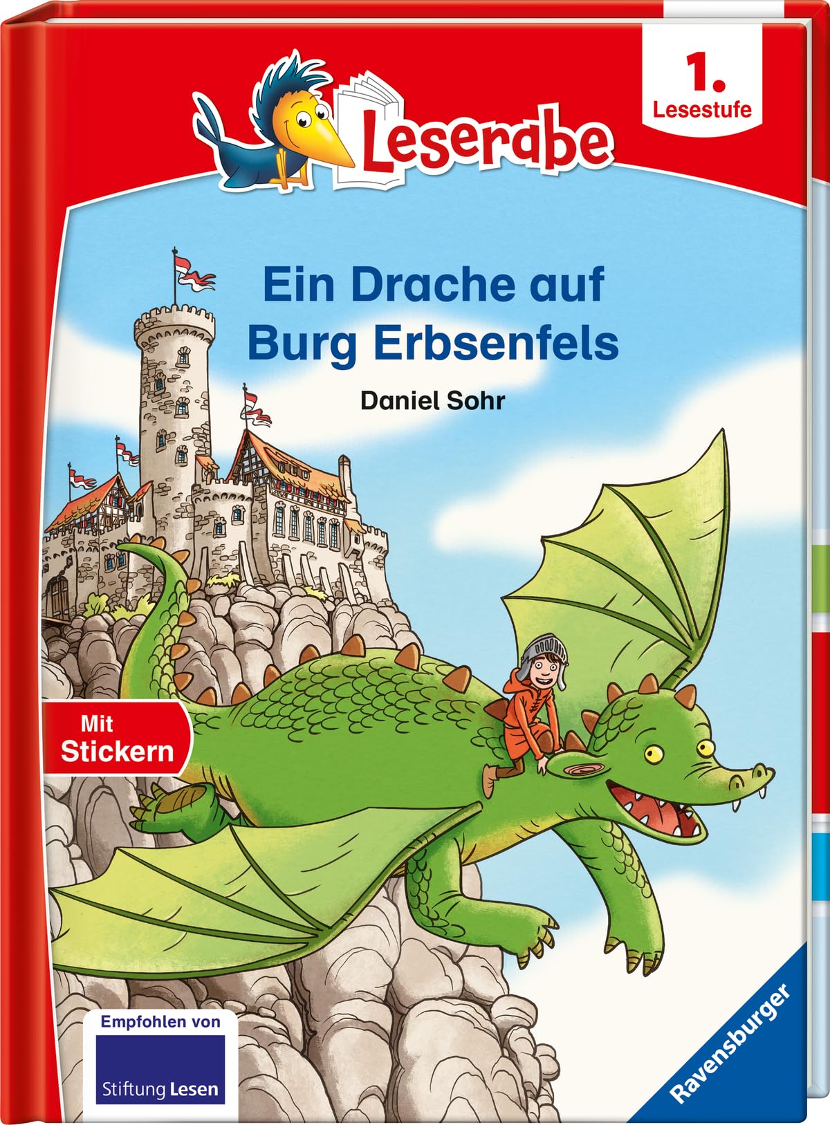 Ein Drache auf Burg Erbsenfels - Leserabe ab 1. Klasse - Erstlesebuch für Kinder ab 6 Jahren Novels & Short Stories