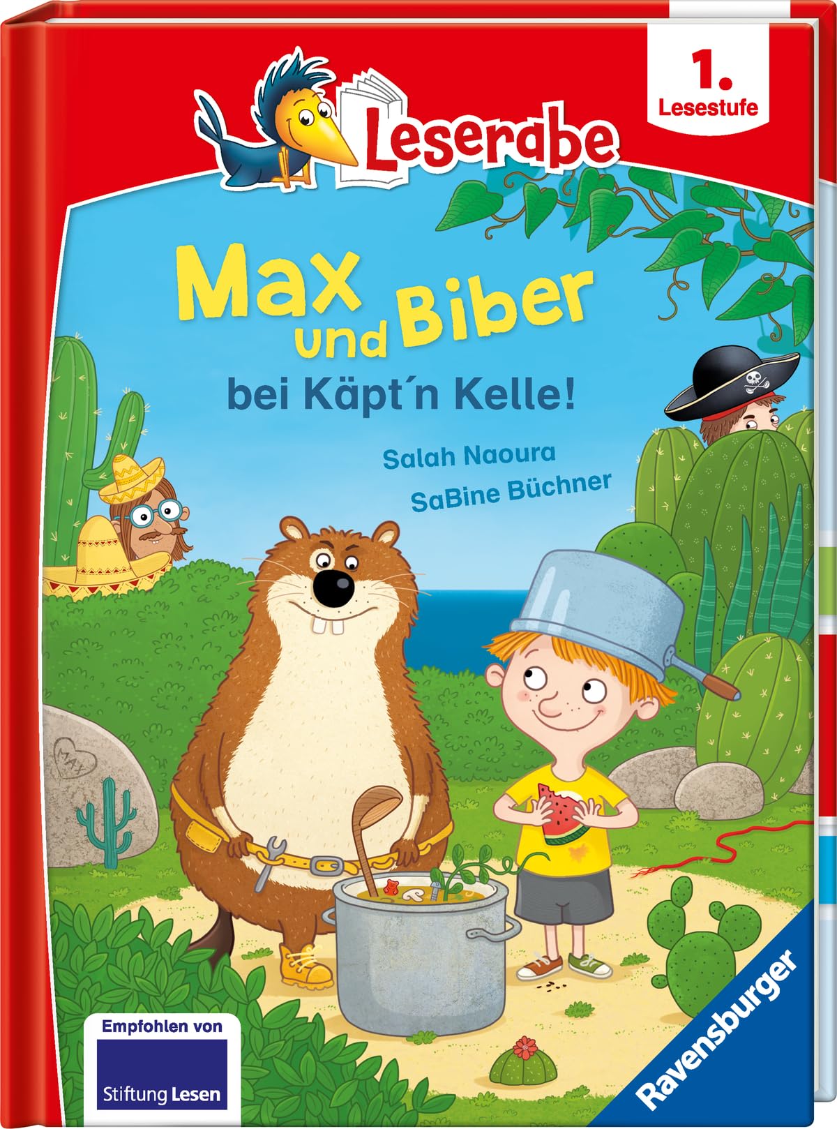 Max und Biber bei Käpt'n Kelle - Leserabe ab Klasse 1 - Erstlesebuch für Kinder ab 6 Jahren (1. Lesestufe) Novels & Short Stories