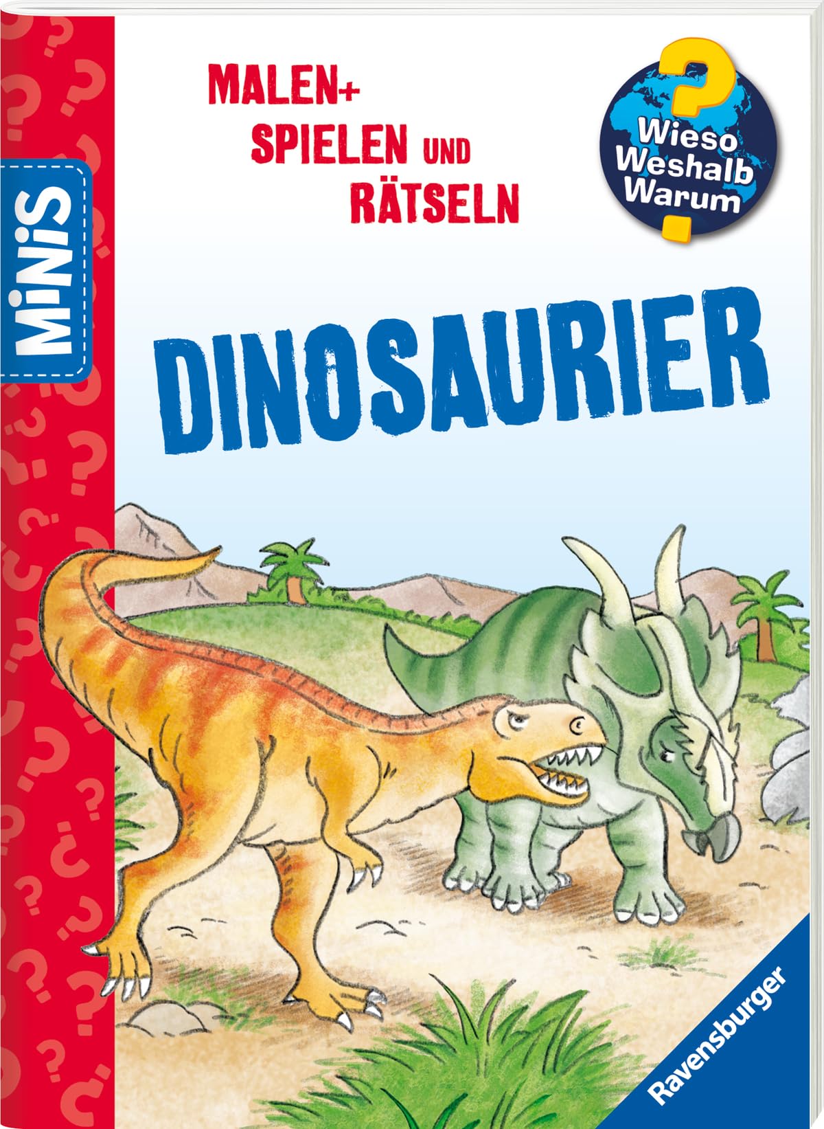 Ravensburger Minis, Wieso? Weshalb? Warum? - Malen, Spielen und Rätseln - Dinosaurier Tiptoi & Games