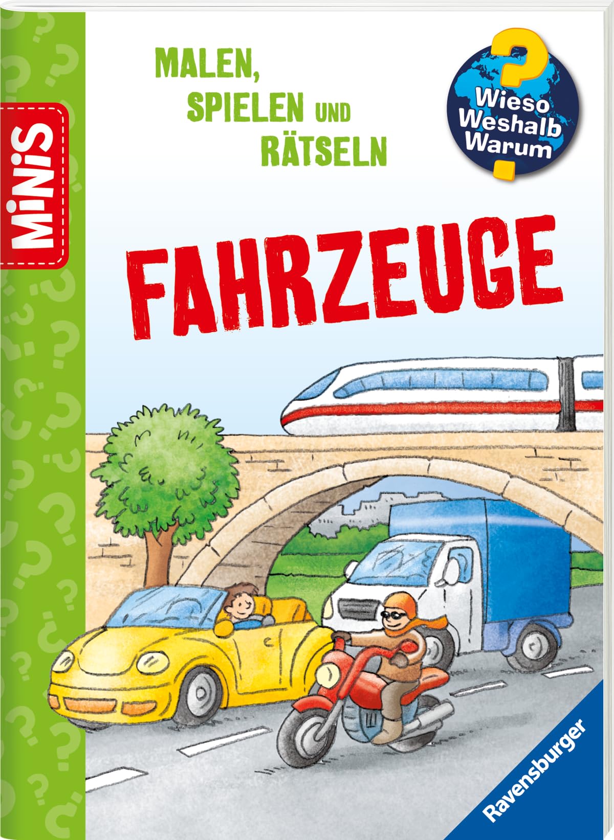 Ravensburger Minis, Wieso? Weshalb? Warum? - Malen, Spielen und Rätsteln - Fahrzeuge Non-fiction