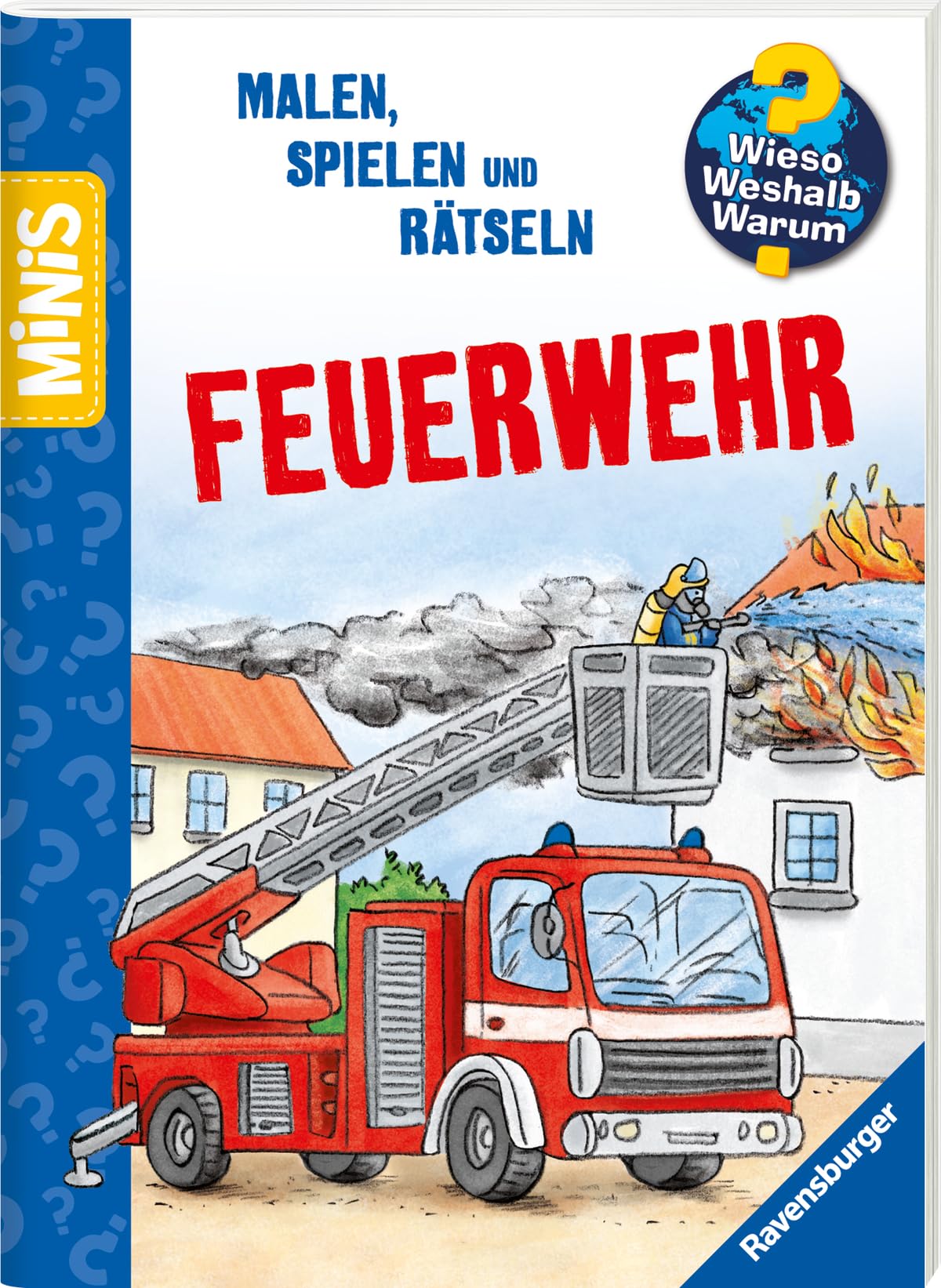 Ravensburger Minis, Wieso? Weshalb? Warum? - Malen, Spielen, Rätseln - Feuerwehr Non-fiction
