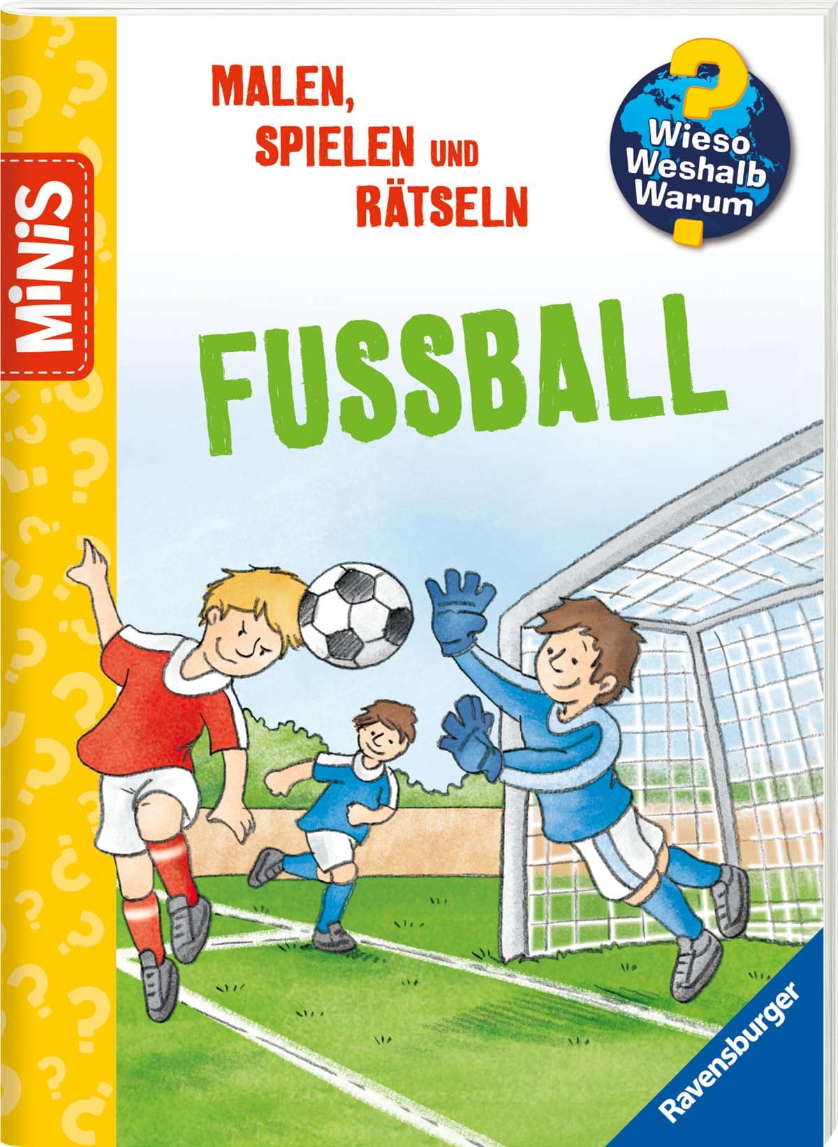 Ravensburger Minis, Wieso? Weshalb? Warum? - Malen, Spielen, Rätseln - Fußball Leisure & Fun