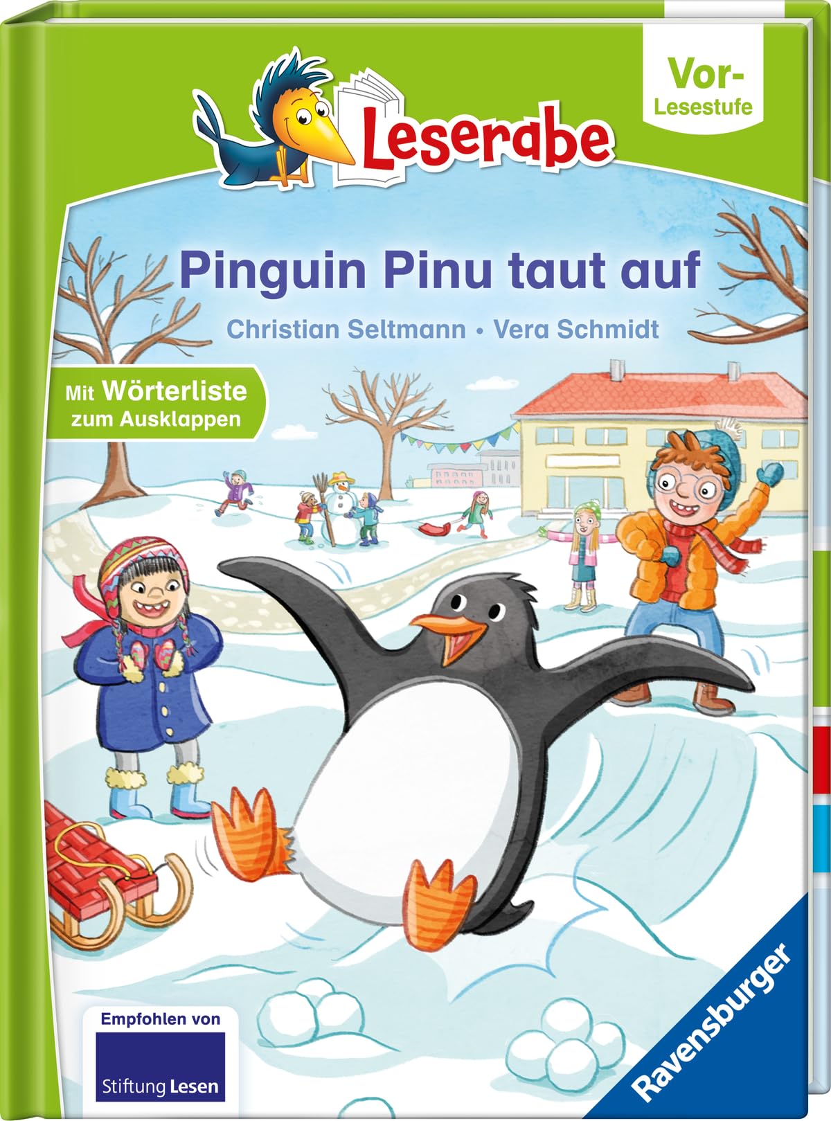 Leserabe Vor-Lesestufe - Pinguin Pinu taut auf Lifestyle