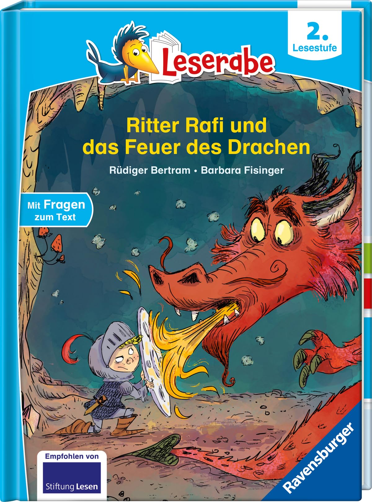 Leserabe 2. Lesestufe - Ritter Rafi und das Feuer des Drachen Novels & Short Stories