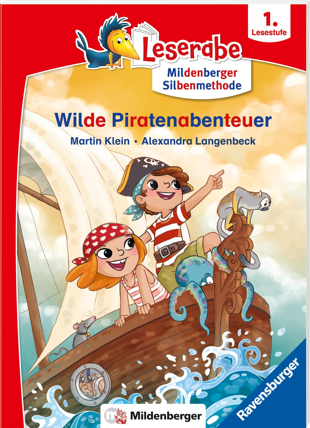 Leserabe mit Mildenberger Silbenmethode - Wilde Piratenabenteuer Novels & Short Stories