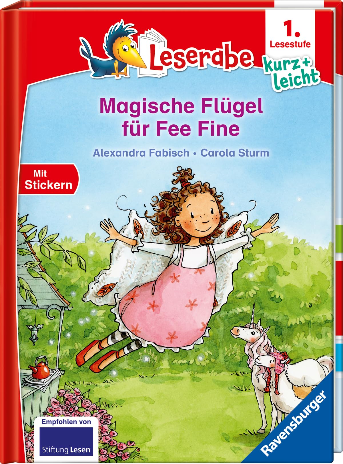 Leserabe 1. Lesestufe Kurz und leicht - Magische Flügel für Fee Fine Novels & Short Stories