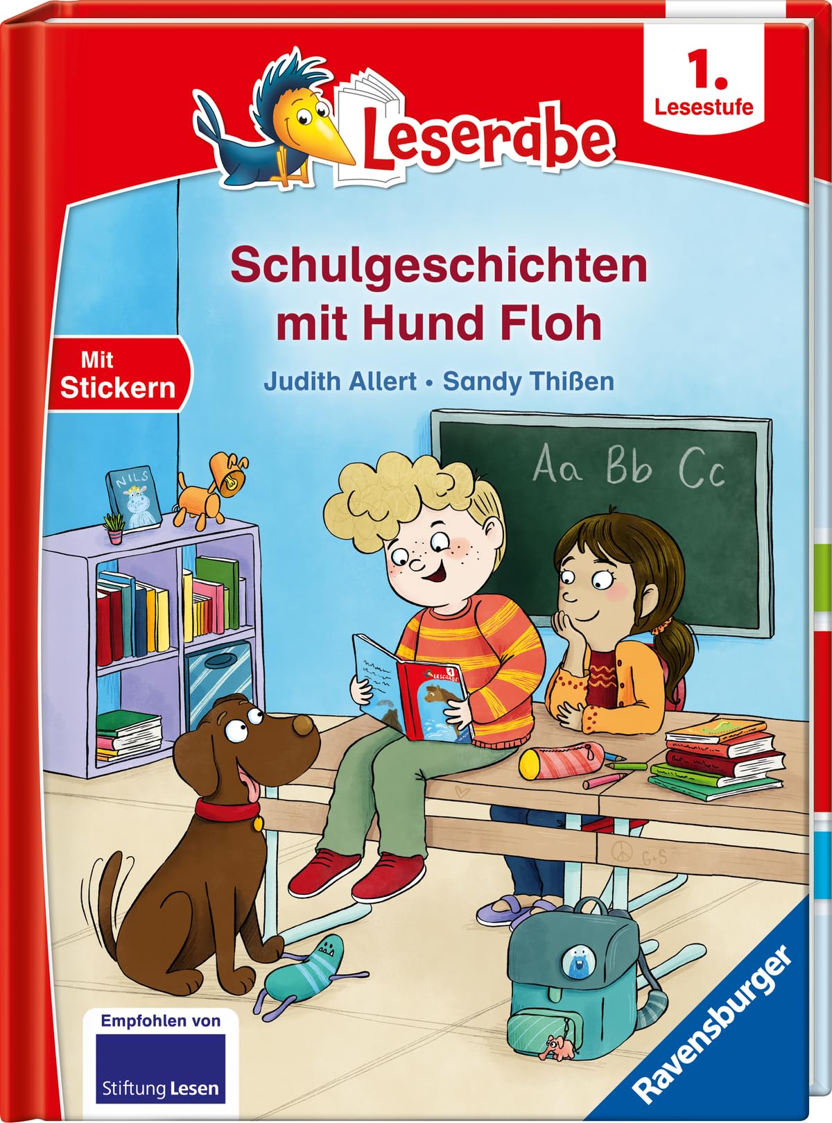 Leserabe 1. Lesestufe - Schulgeschichten mit Hund Floh Novels & Short Stories