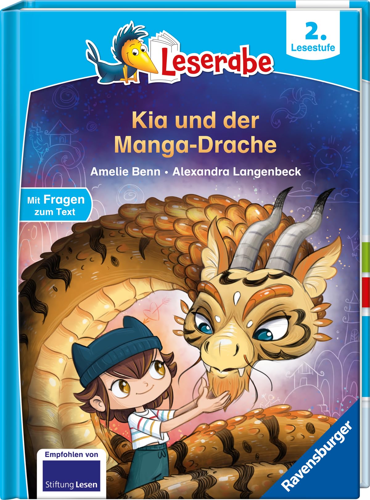 Leserabe 2. Lesestufe - Kia und der Manga-Drache Novels & Short Stories
