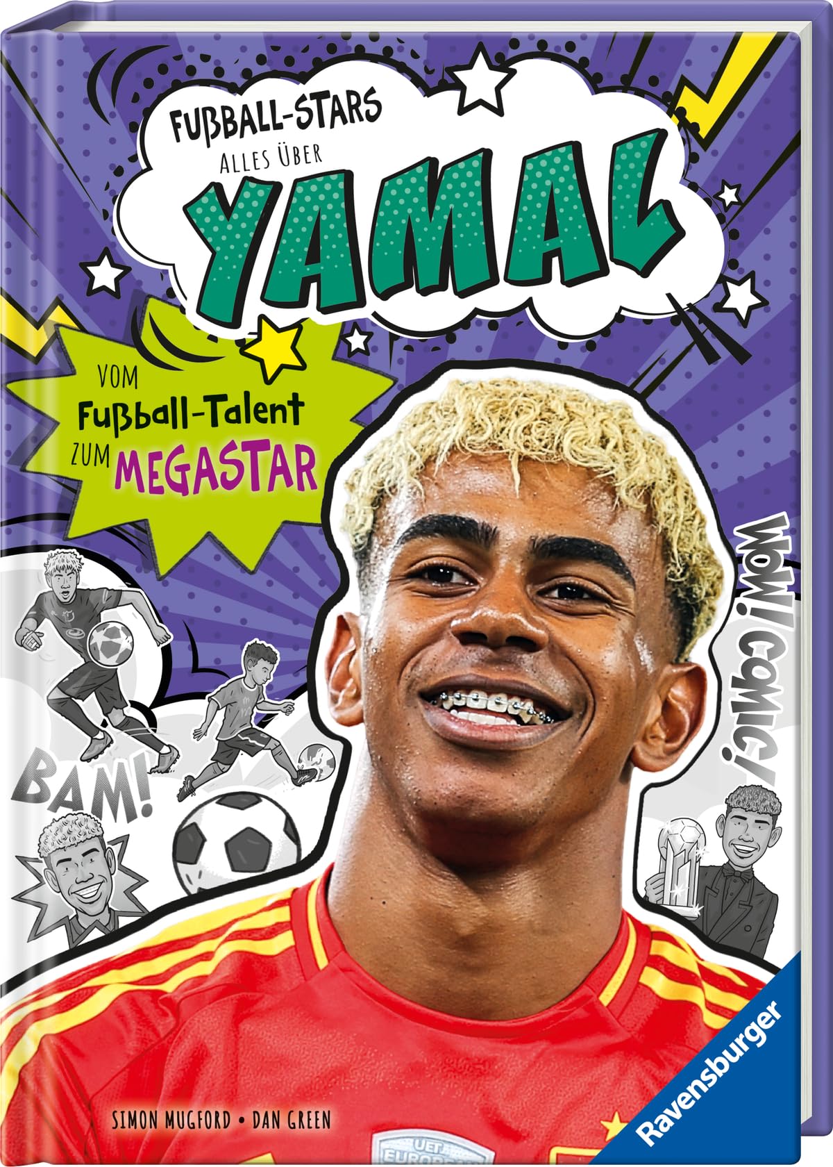 Fußball-Stars - Alles über Yamal. Vom Fußball-Talent zum Megastar School books