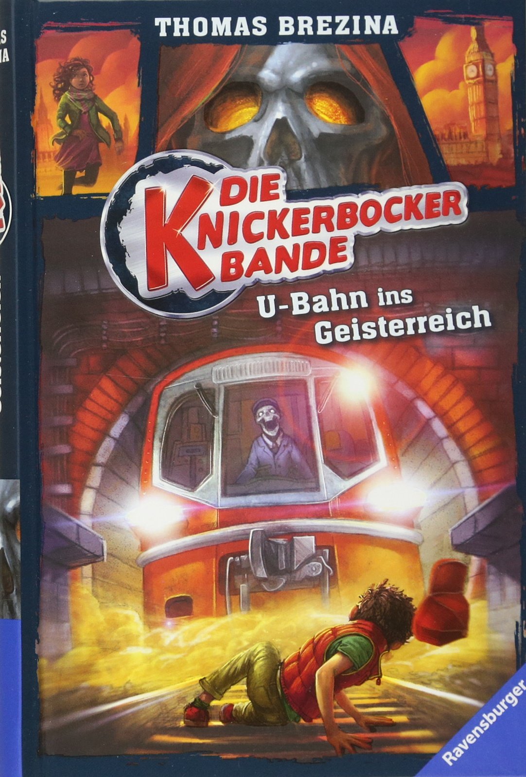Die Knickerbocker-Bande 02: U-Bahn ins Geisterreich Novels & Short Stories