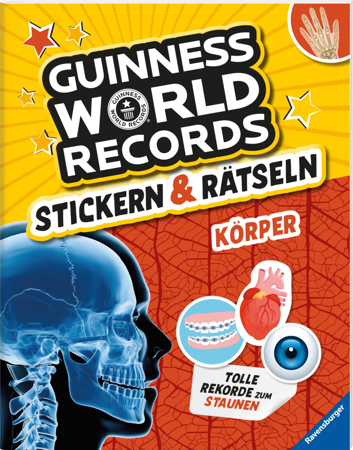 Guinness World Records Stickern und Rätseln: Körper Health, Nutrition & Fitness