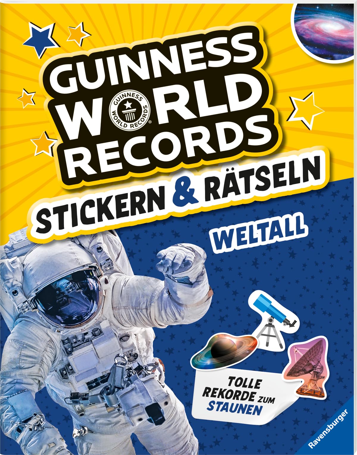 Guinness World Records Stickern und Rätseln: Weltall Tiptoi & Games