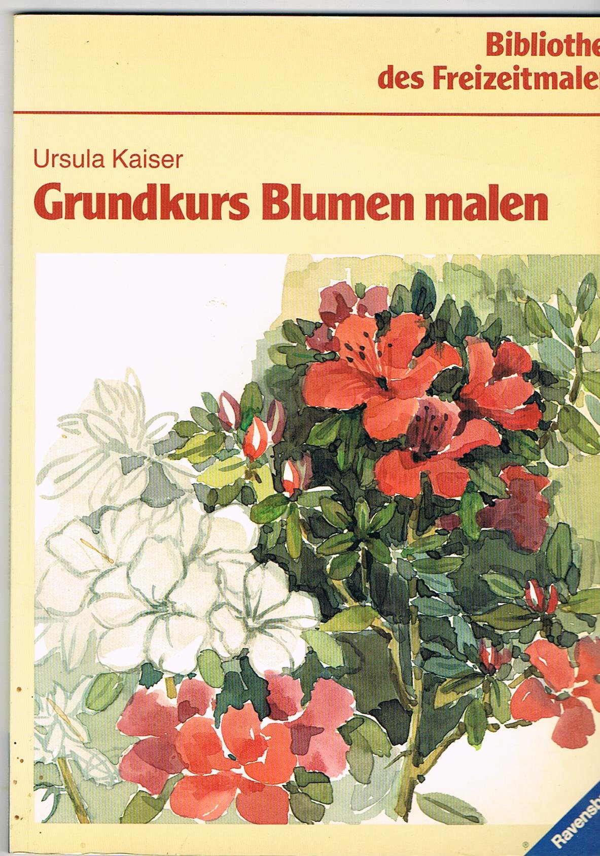 Grundkurs Blumen malen (Bibliothek des Freizeitmalers) Books
