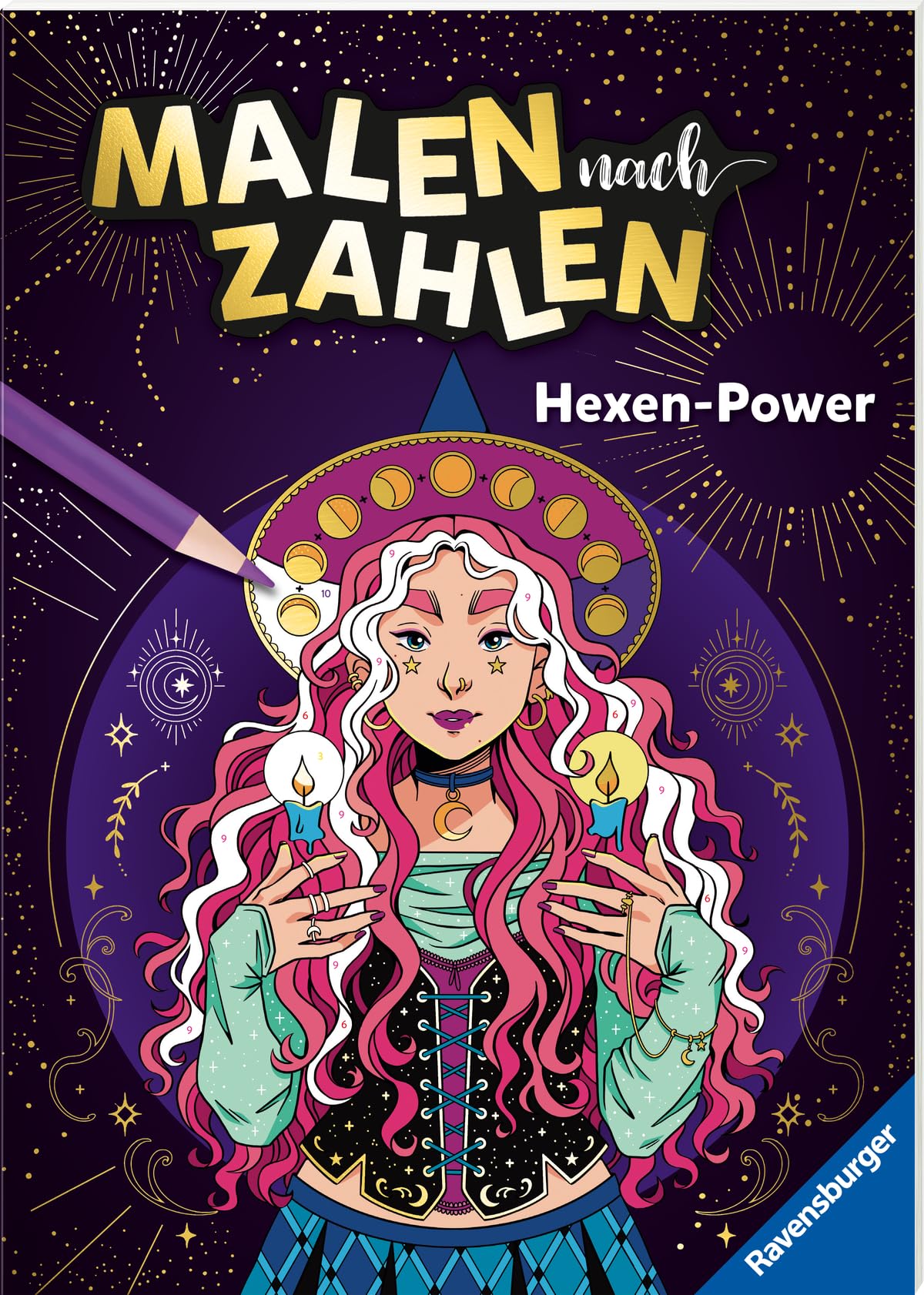 Malen nach Zahlen - Hexen-Power Non-fiction