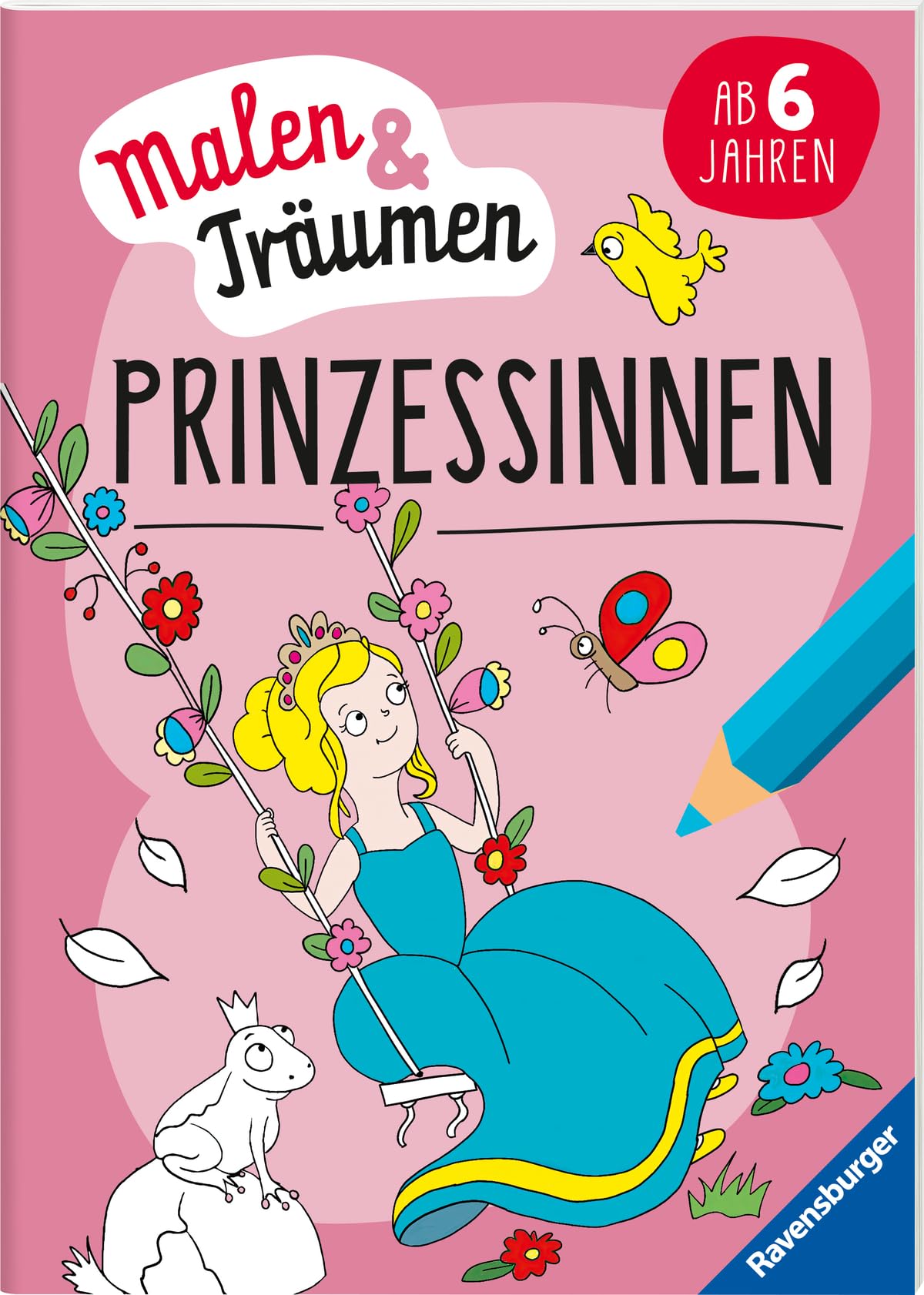 Ravensburger Prinzessinnen - malen und träumen - 24 Ausmalbilder für Kinder ab 6 Jahren - Prinzessinnen-Motive zum Entspannen Parents & Children