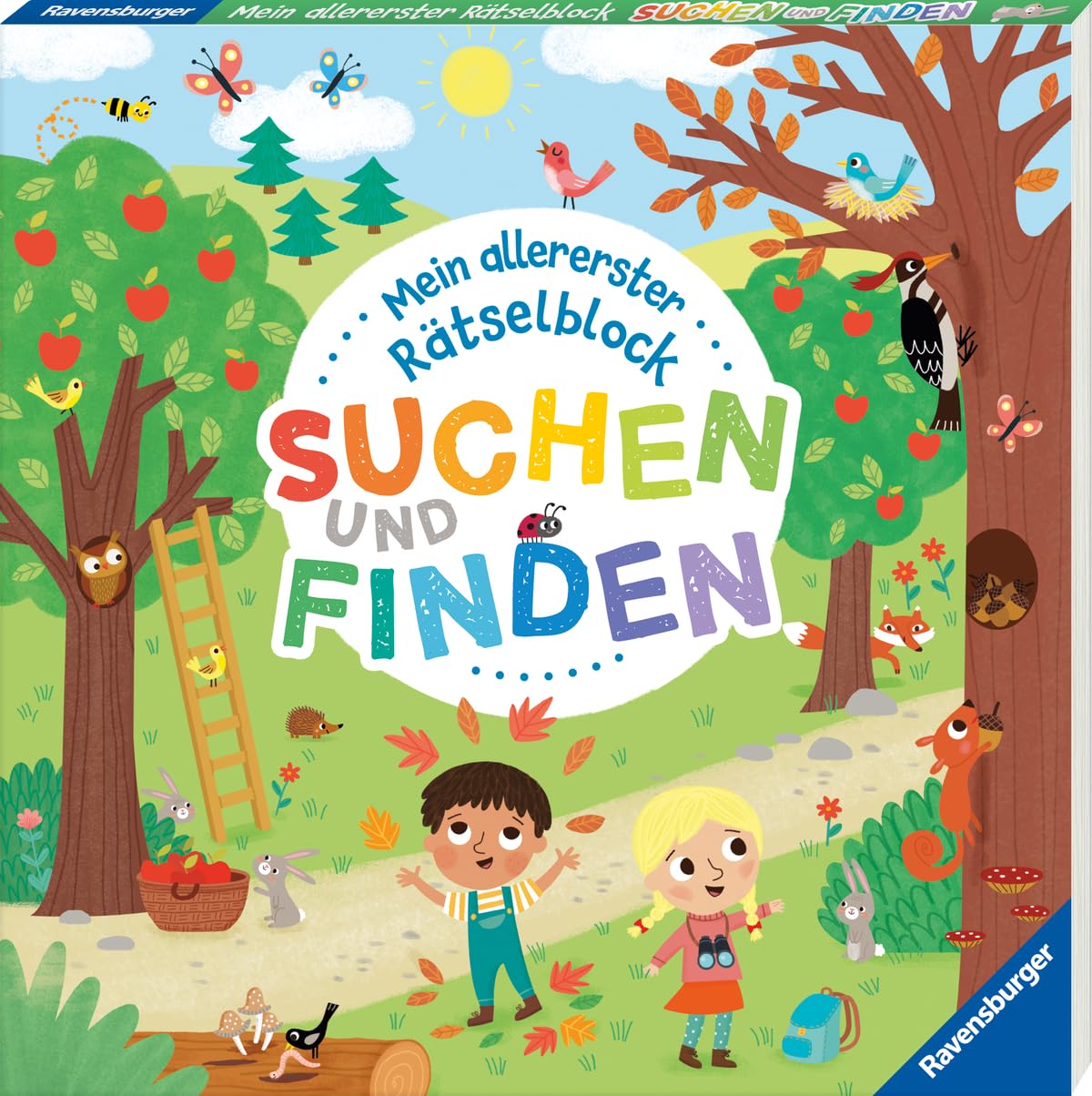 Ravensburger Mein allererster Rätselblock - Suchen und Finden - Rätselbuch ab 3 Jahre Parents & Children