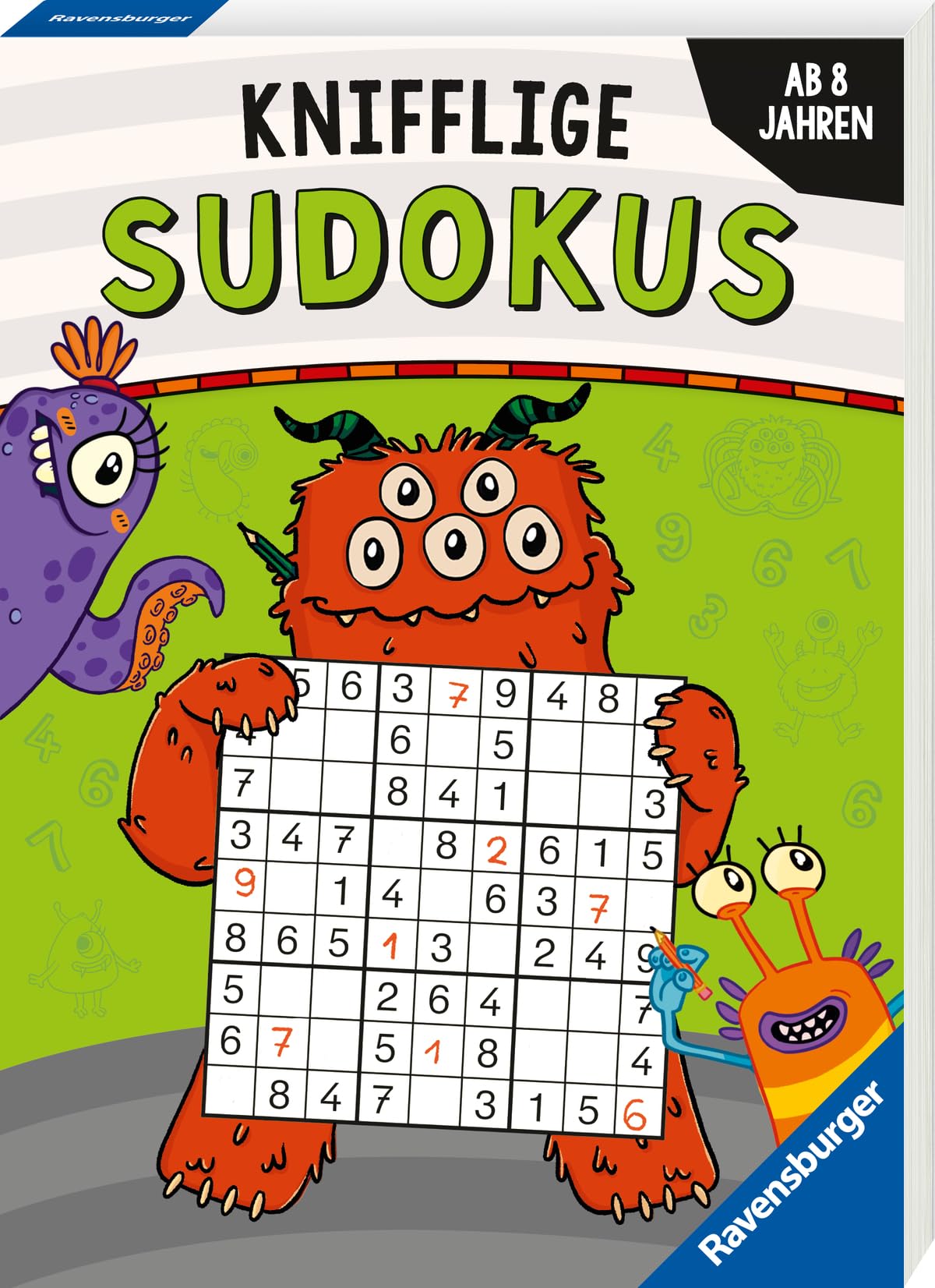 Ravensburger Knifflige Sudokus - Rätselblock ab 8 Jahre Leisure & Fun