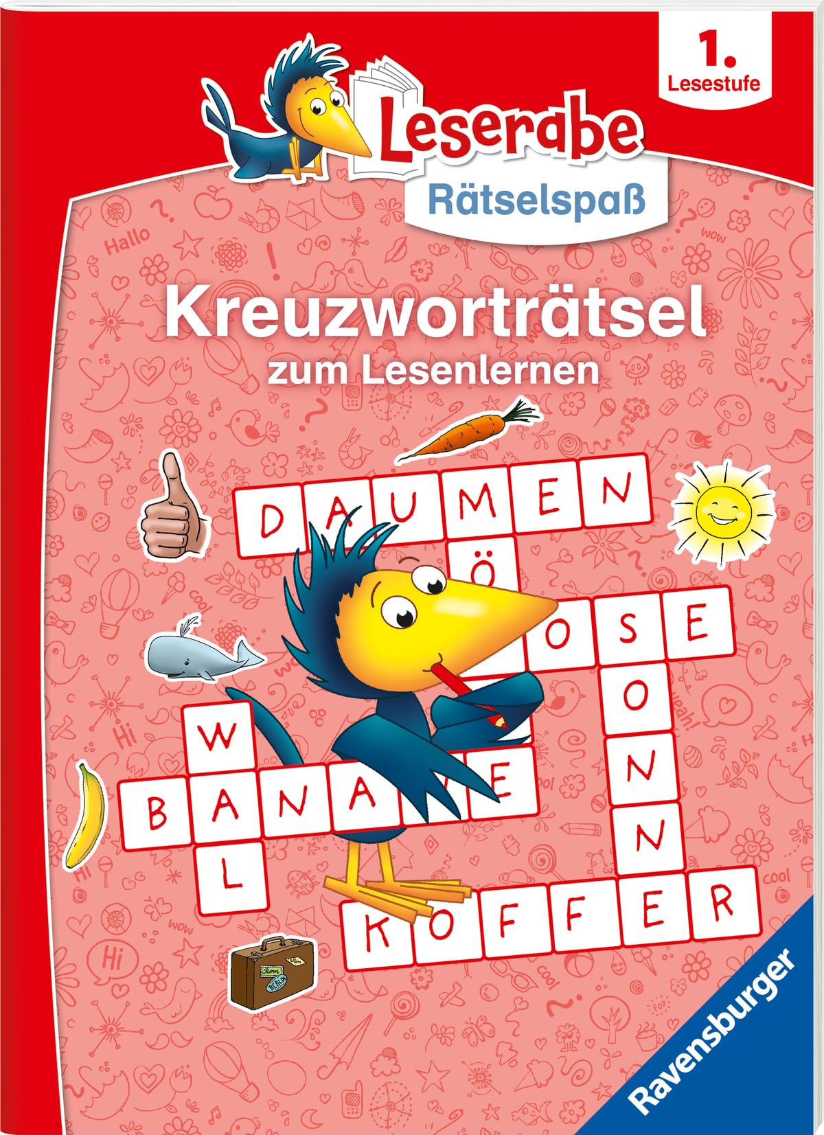Ravensburger Leserabe Rätselspaß - Kreuzworträtsel zum Lesenlernen - 1. Lesestufe Tiptoi & Games