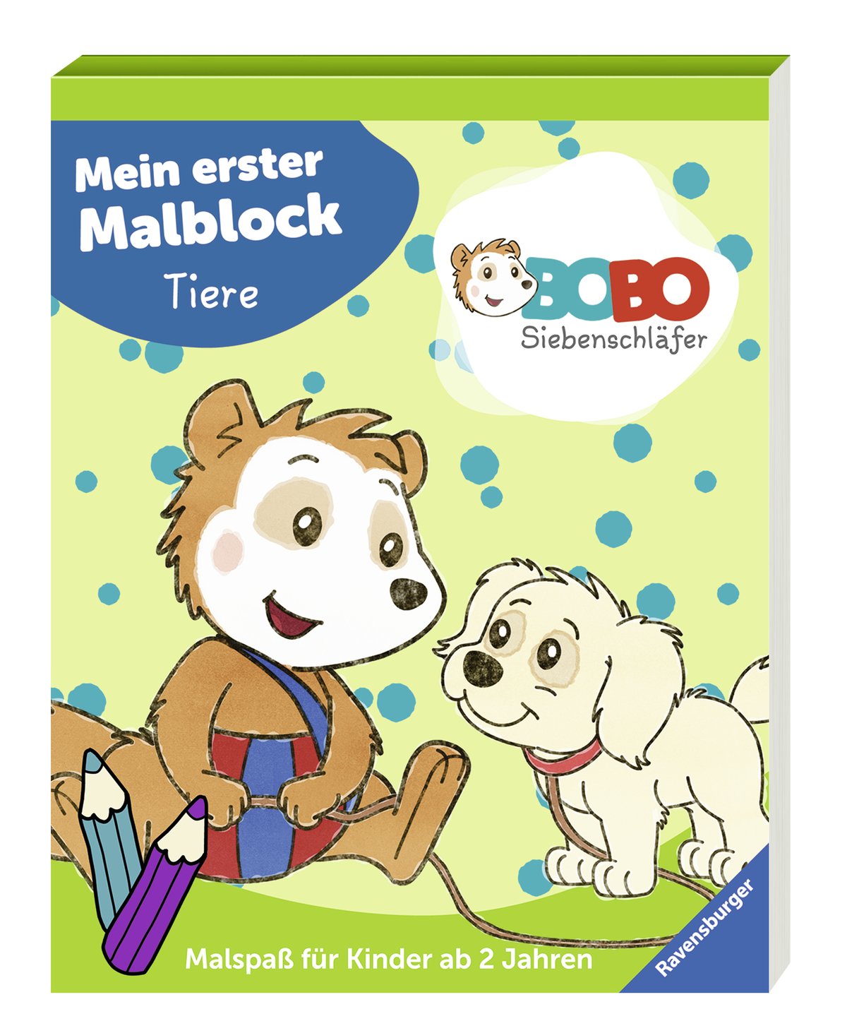 Bobo Siebenschläfer: Mein erster Malblock Tiere Non-fiction