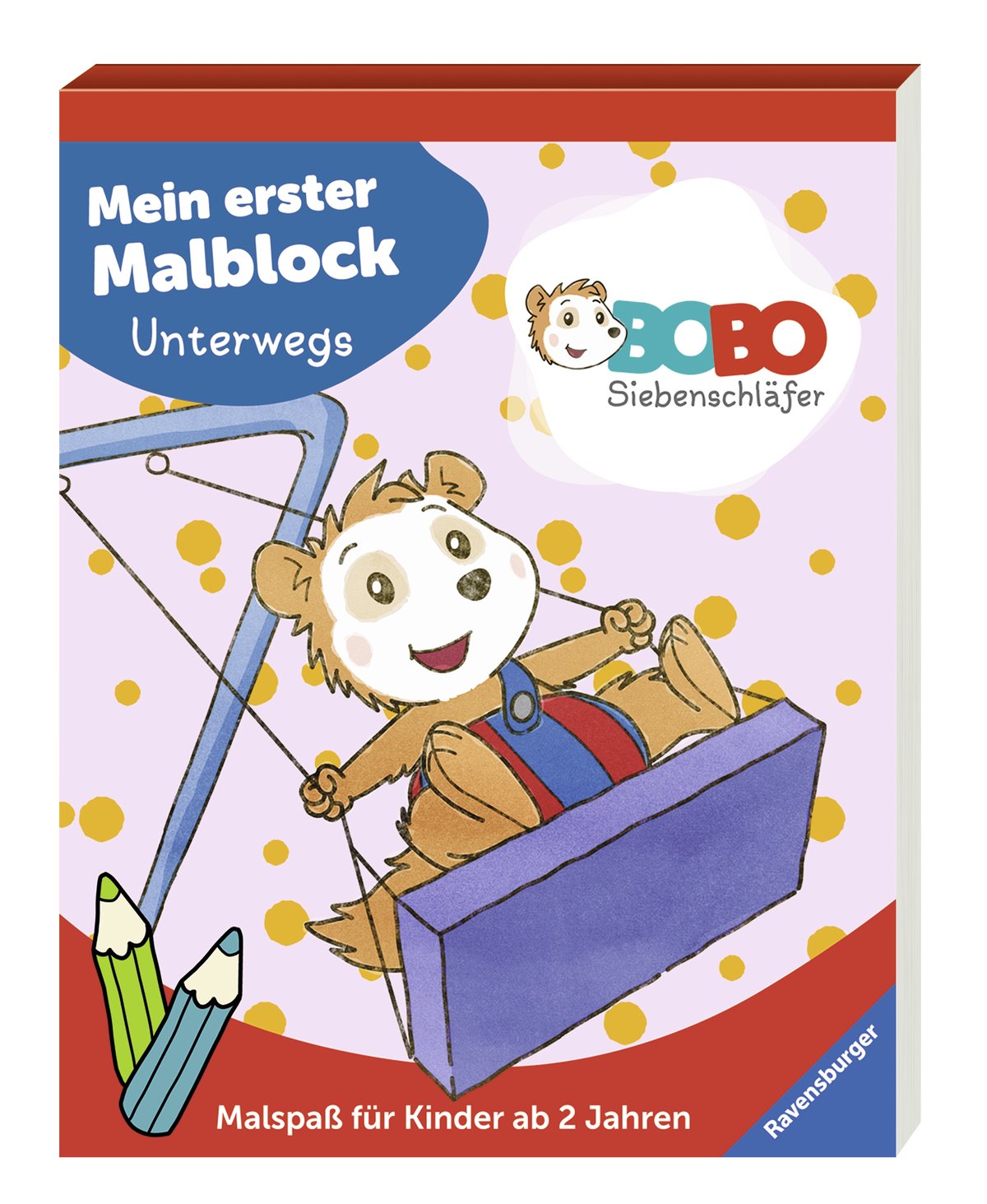 Bobo Siebenschläfer: Mein erster Malblock Unterwegs Non-fiction