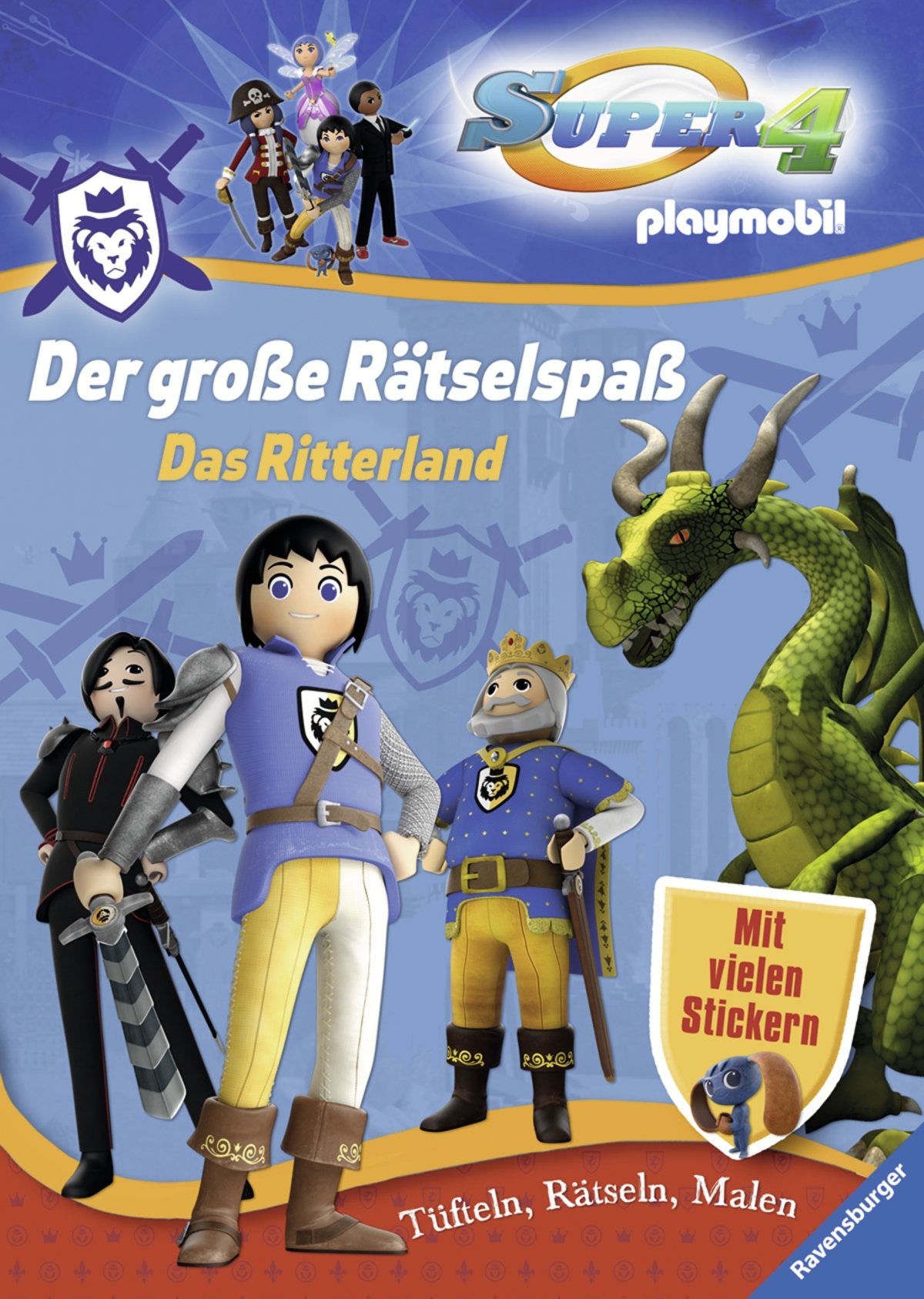Super 4: Der große Rätselspaß - Das Ritterland Tiptoi & Games