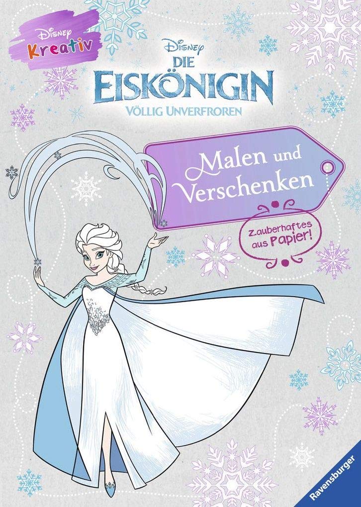 Disney kreativ: Die Eiskönigin Malen und Verschenken - Zauberhaftes aus Papier Film, Art & Culture