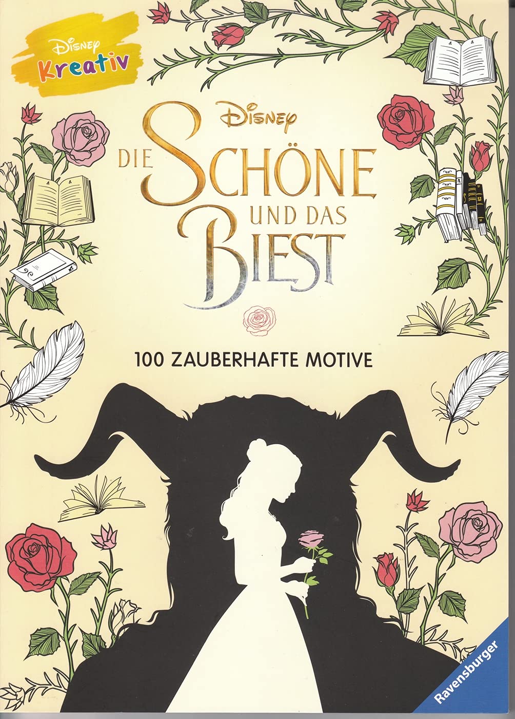 Disney kreativ: Die Schöne und das Biest – 100 zauberhafte Motive Hobbies & Crafts