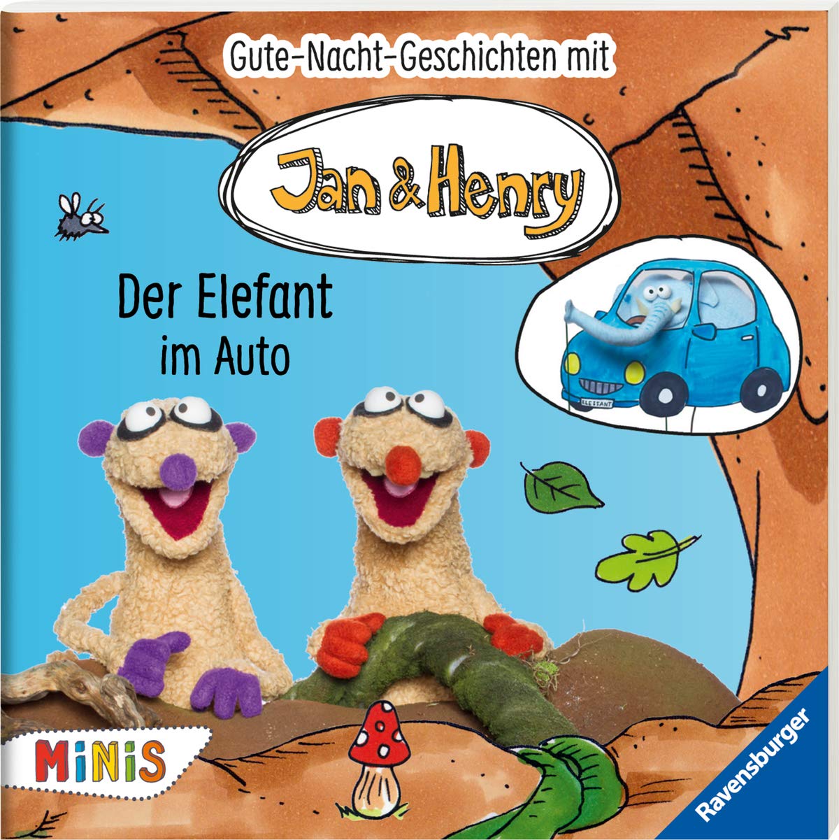 Jan & Henry: Der Elefant im Auto: VKK Minis Jan & Henry 1 H17 (Ravensburger Minis) Children's books