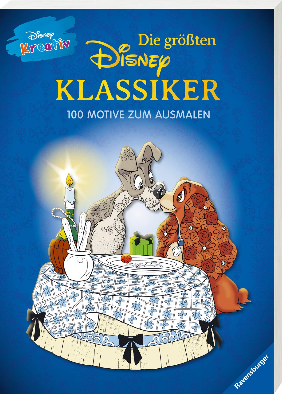 Disney kreativ: Die größten Disney Klassiker - 100 Motive zum Ausmalen Hobbies & Crafts