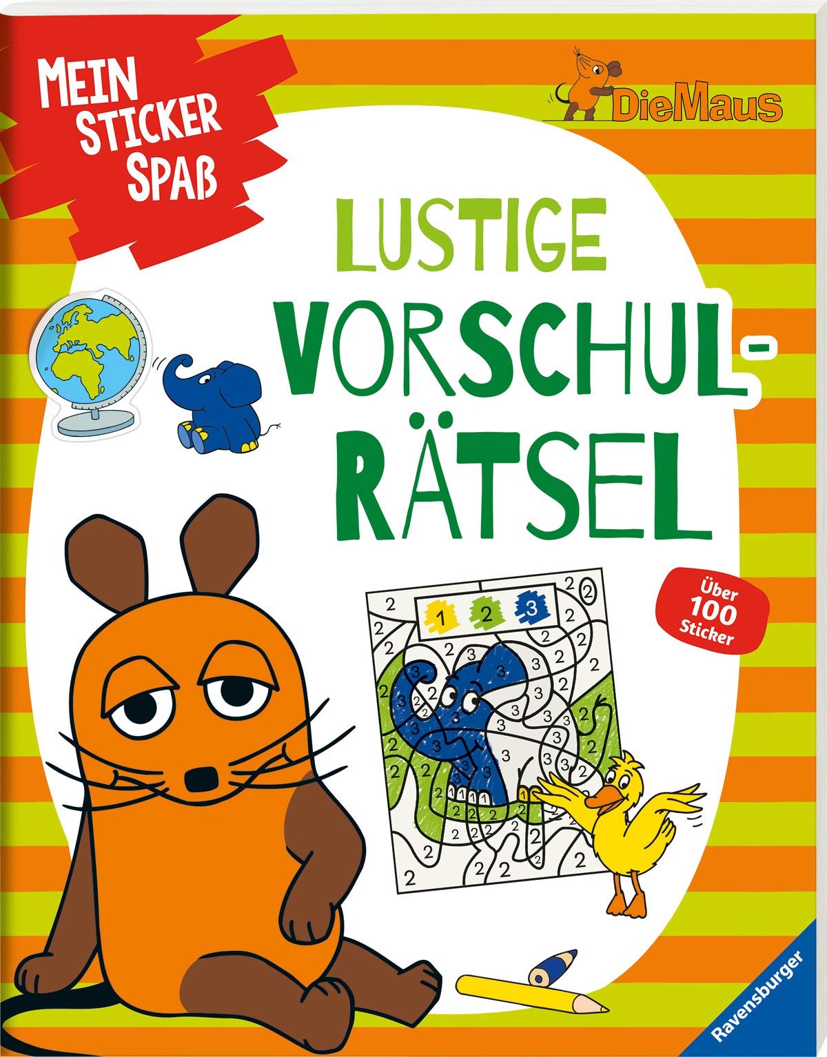 Mein Sticker Spaß Die Maus: Lustige Vorschulrätsel: Über 100 Sticker Tiptoi & Games