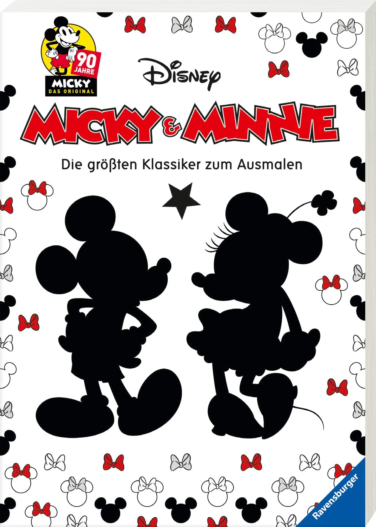Micky und Minnie - Die größten Klassiker zum Ausmalen: 90 Jahre Micky Das Original Hobbies & Crafts