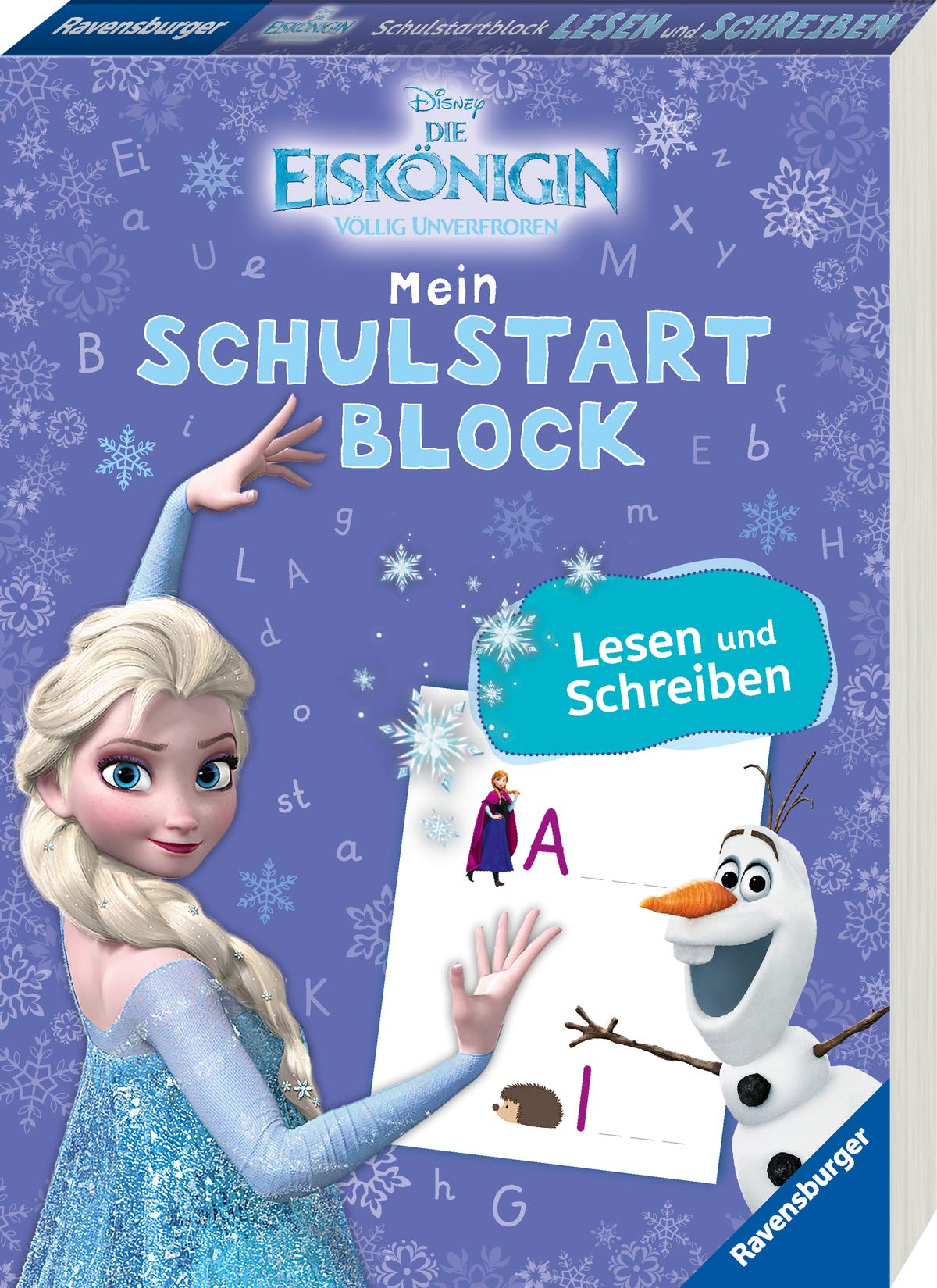 Disney Die Eiskönigin Mein Schulstartblock: Lesen und Schreiben Tiptoi & Games