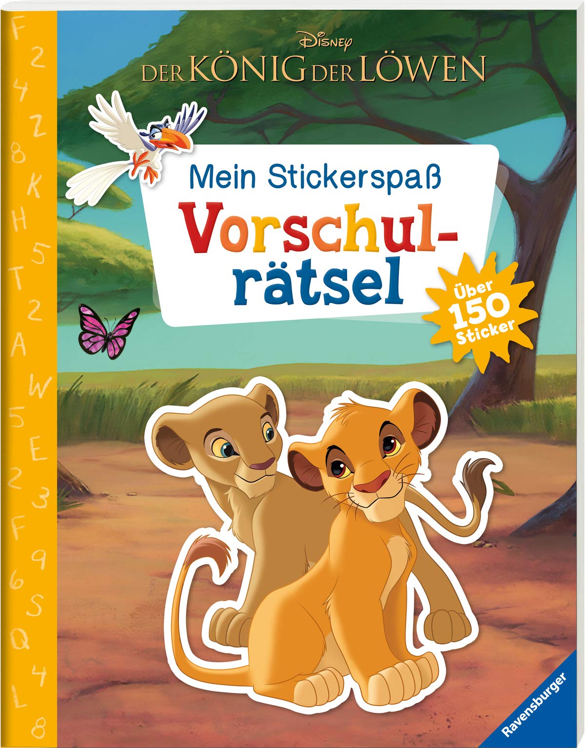 Mein Stickerspaß Disney Der König der Löwen: Vorschulrätsel book