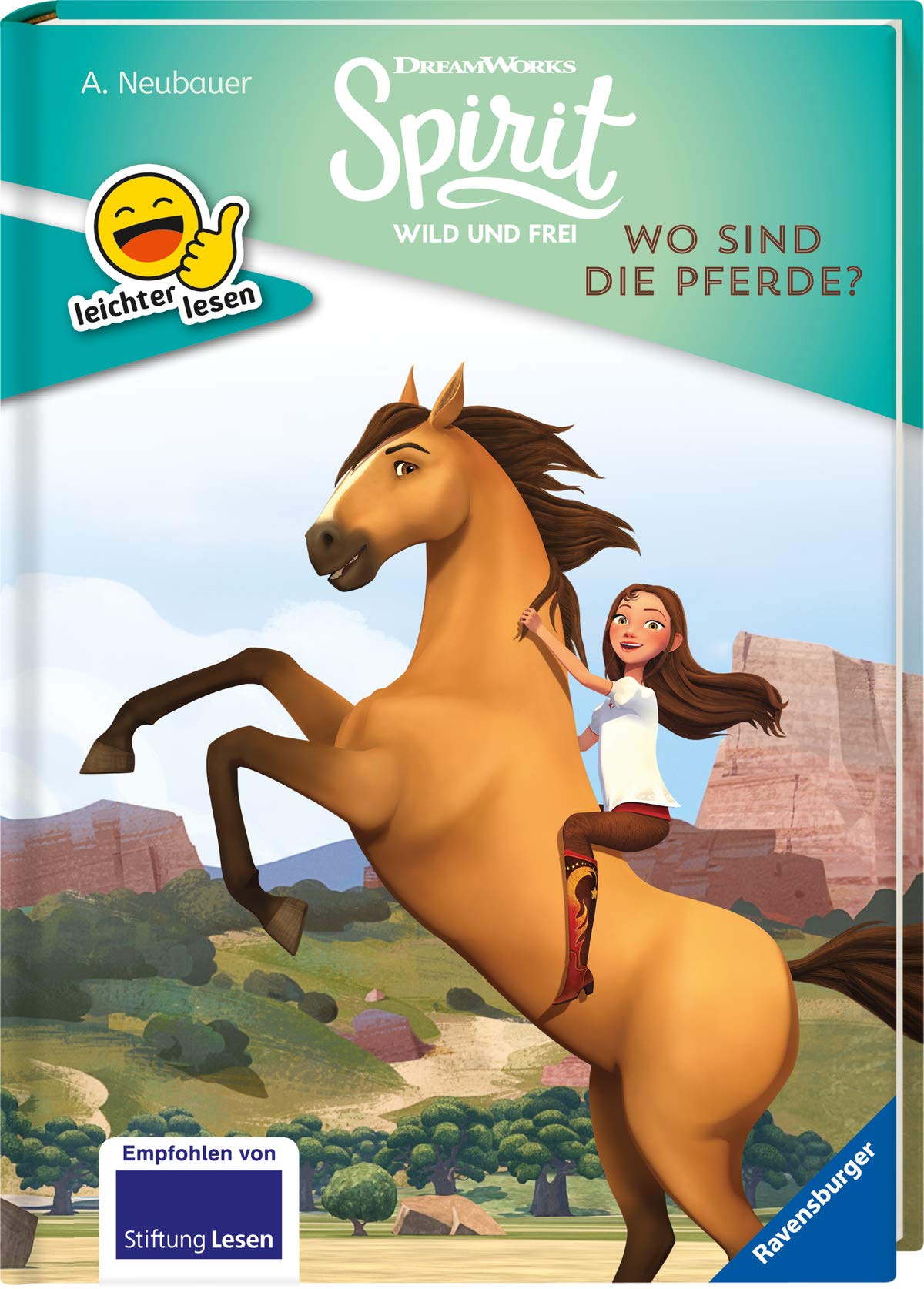 Erstleser - leichter lesen: Dreamworks Spirit Wild und Frei: Wo sind die Pferde? Novels & Short Stories