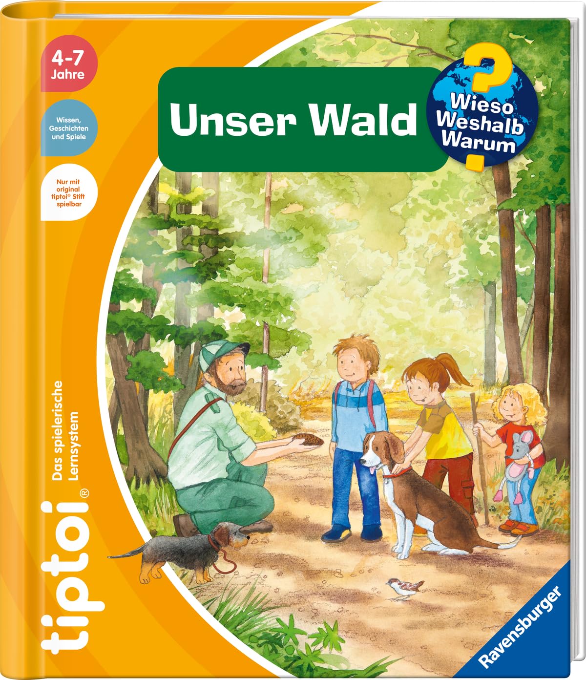 tiptoi® Wieso? Weshalb? Warum? Unser Wald, Buch für Kinder ab 4 Jahre book
