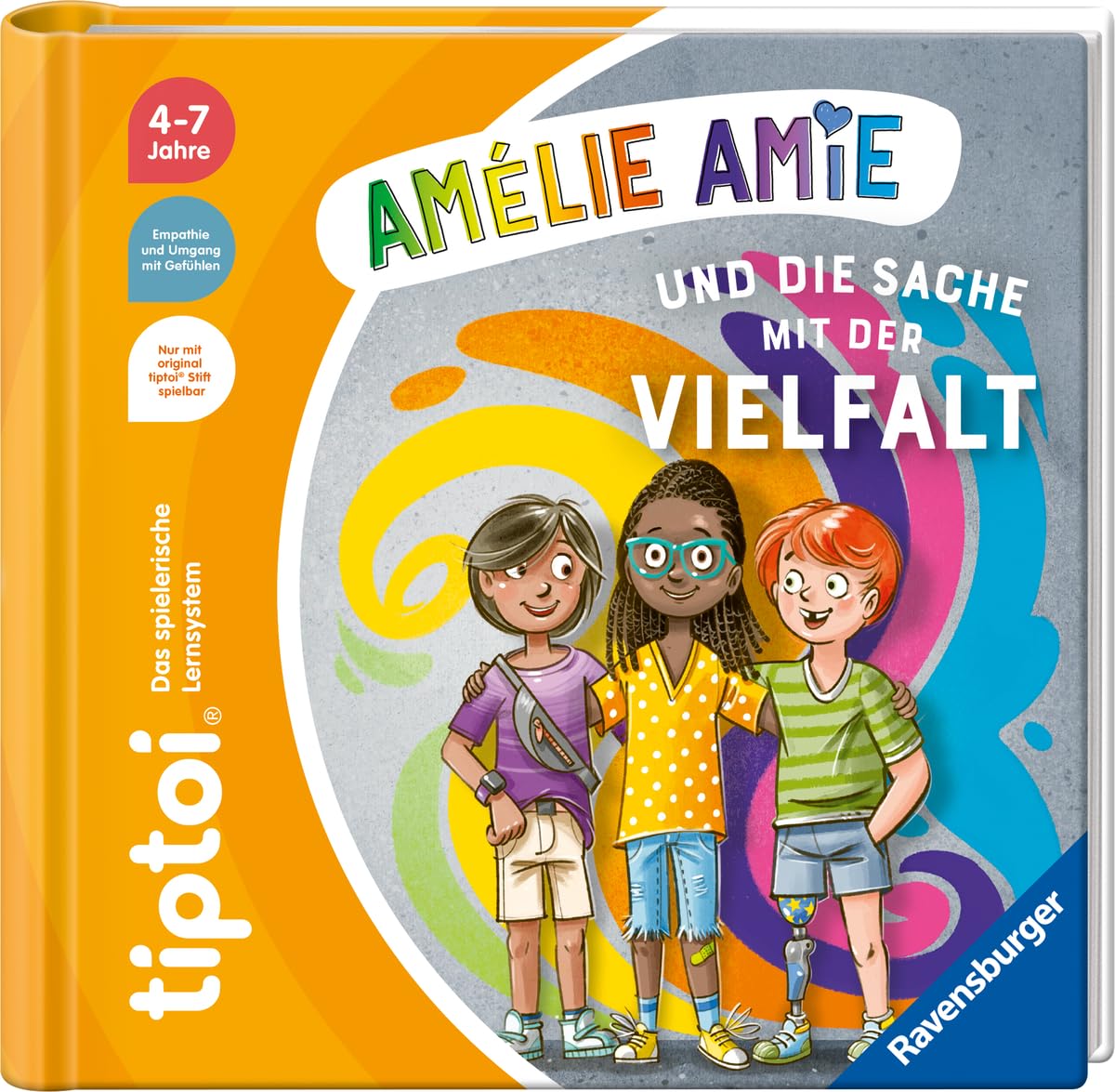 tiptoi® Amélie Amie und die Sache mit der Vielfalt (Bildergeschichten über den Umgang mit Gefühlen) Non-fiction