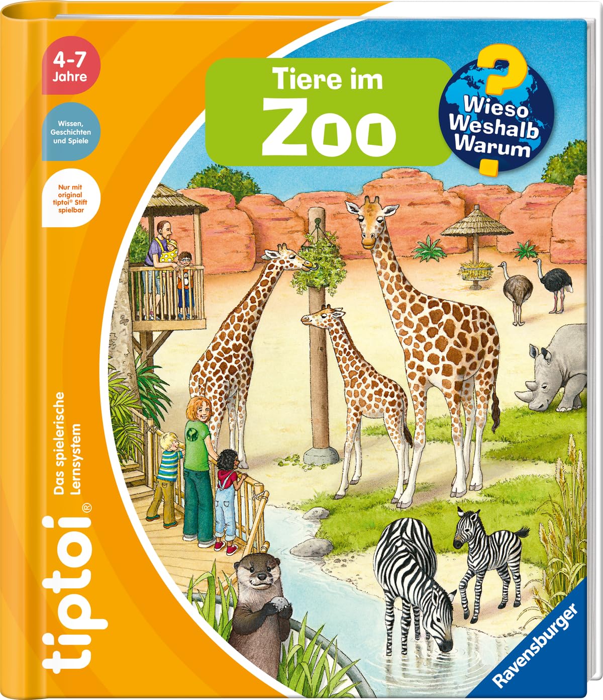 tiptoi® Wieso? Weshalb? Warum? - Tiere im Zoo Natural Sciences