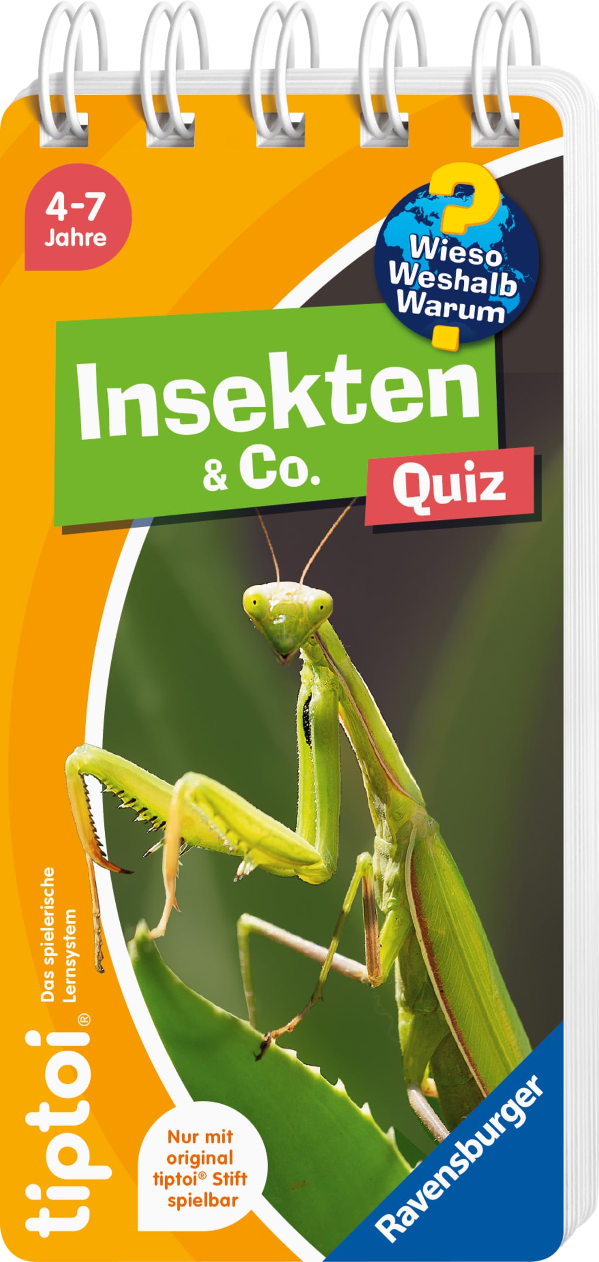 tiptoi® Wieso? Weshalb? Warum? Quiz - Insekten & Co. Non-fiction