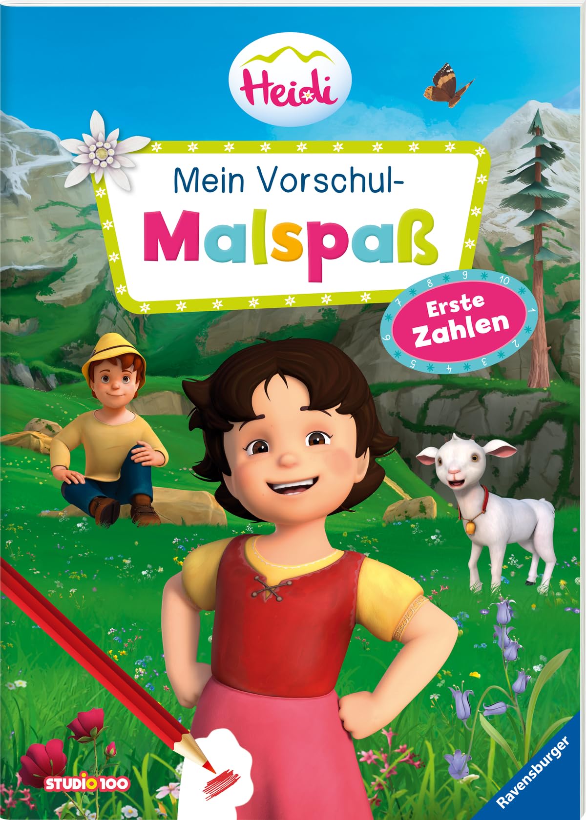Heidi - Mein Vorschul-Malspaß Erste Zahlen Non-fiction