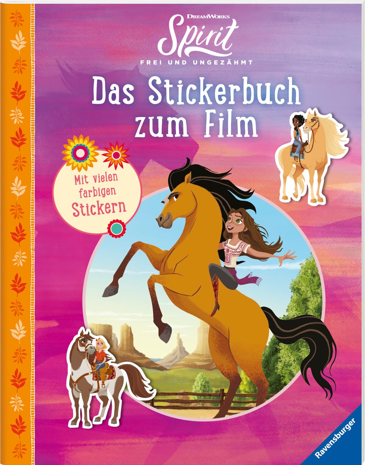 Dreamworks Spirit Frei und Ungezähmt: Das Stickerbuch zum Film Tiptoi & Games