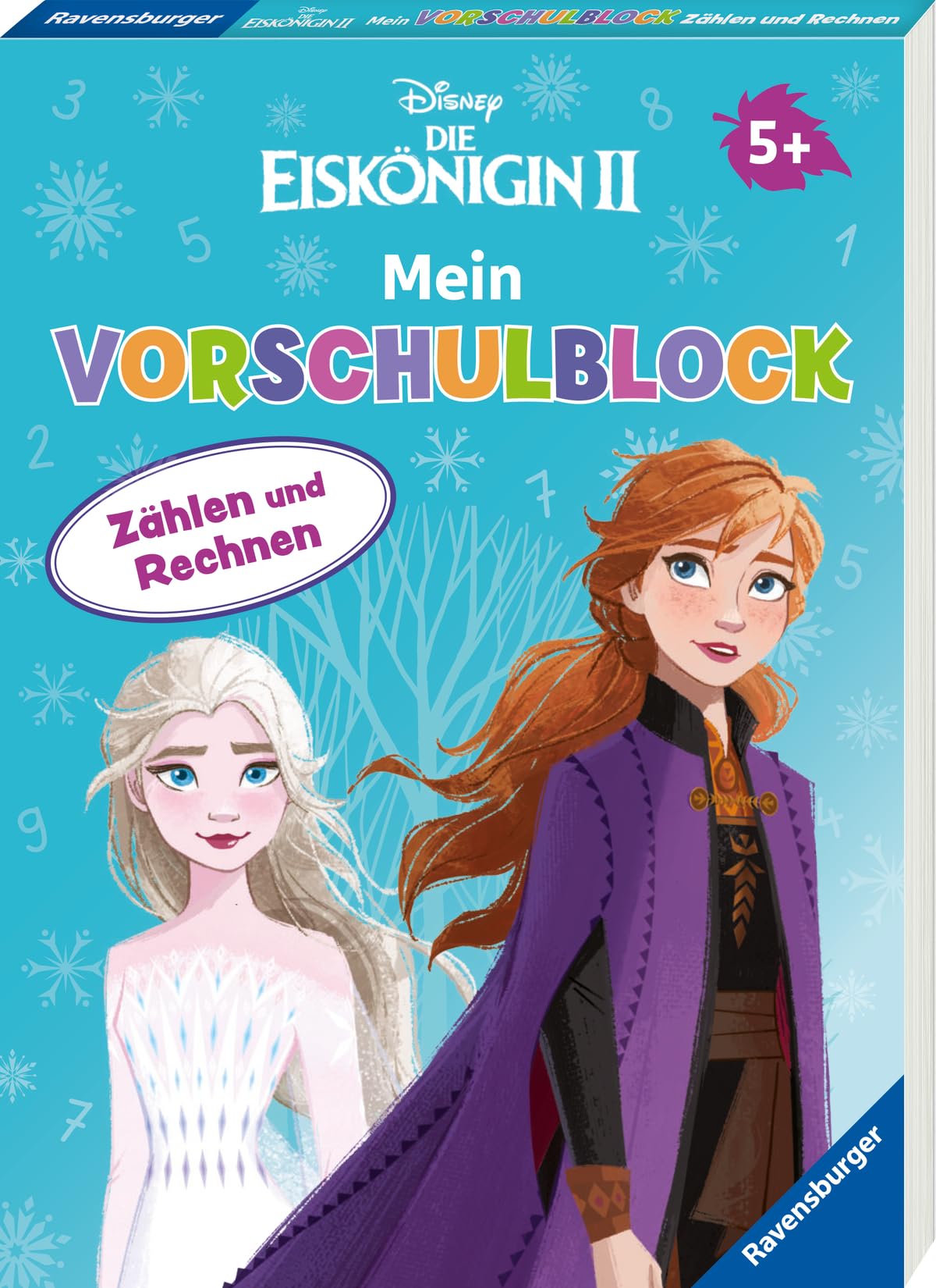 Disney Die Eiskönigin 2 Mein Vorschulblock Zählen und Rechnen - Konzentration, Erstes Rechnen, Rätseln für Kinder ab 5 Jahren - Spielerisches Lernen für Anna und Elsa - Fans ab Vorschule Study Guides