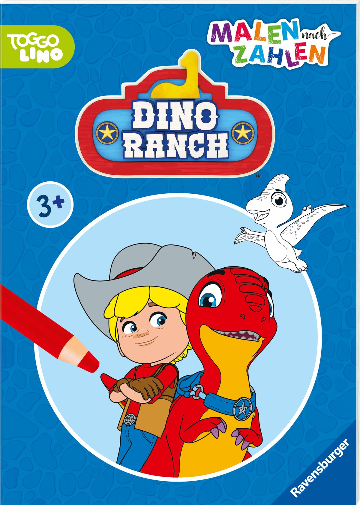 Dino Ranch: Malen nach Zahlen ab 3 Tiptoi & Games