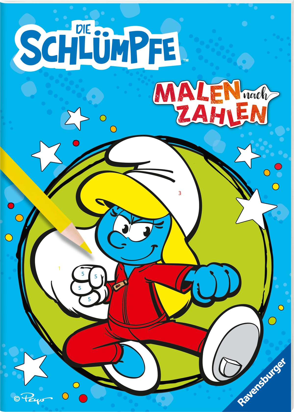 Die Schlümpfe - Malen nach Zahlen ab 5 Tiptoi & Games