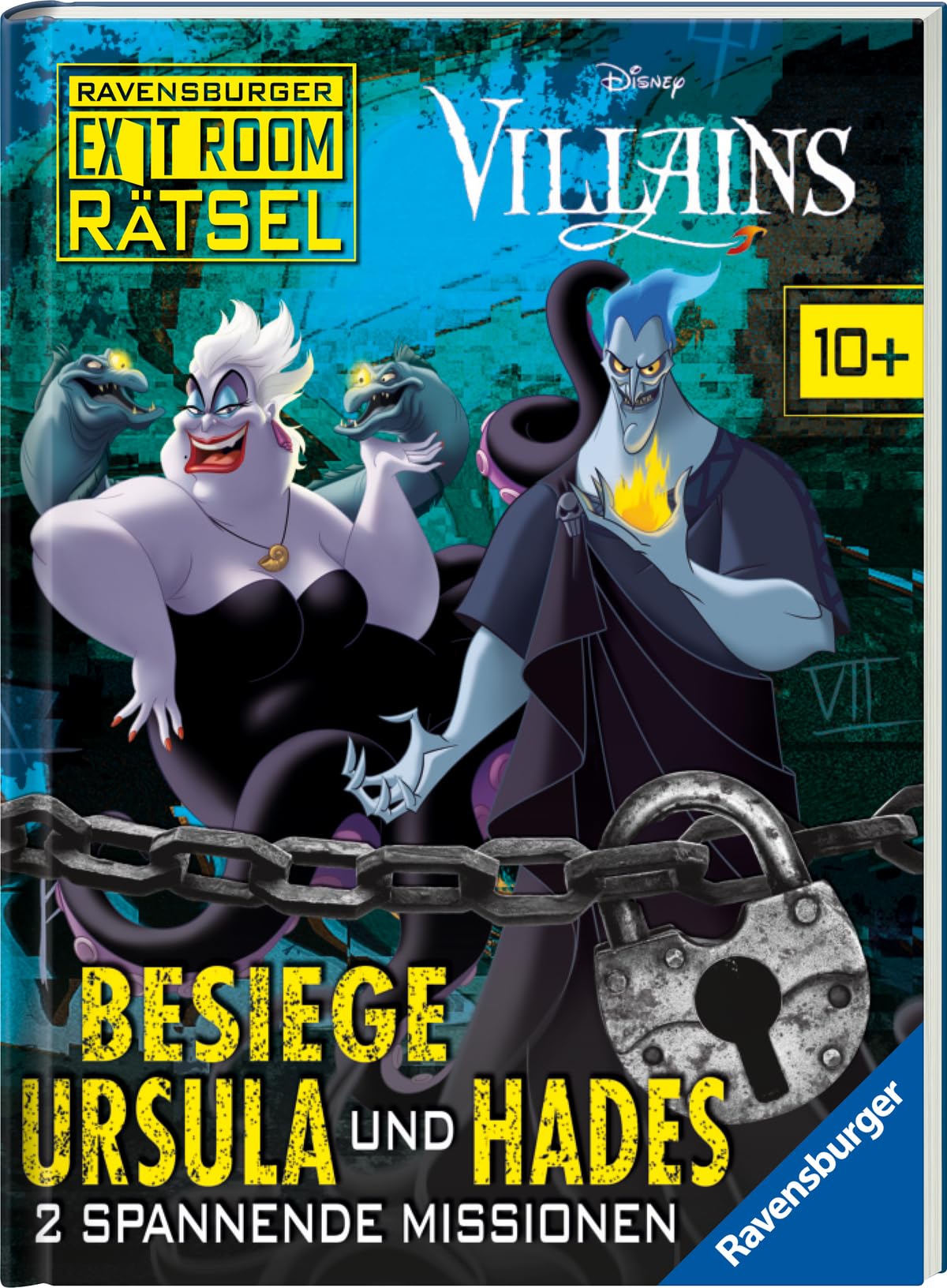 Disney Villains - Ravensburger Exit Room Rätsel: Besiege Ursula und Hades Tiptoi & Games