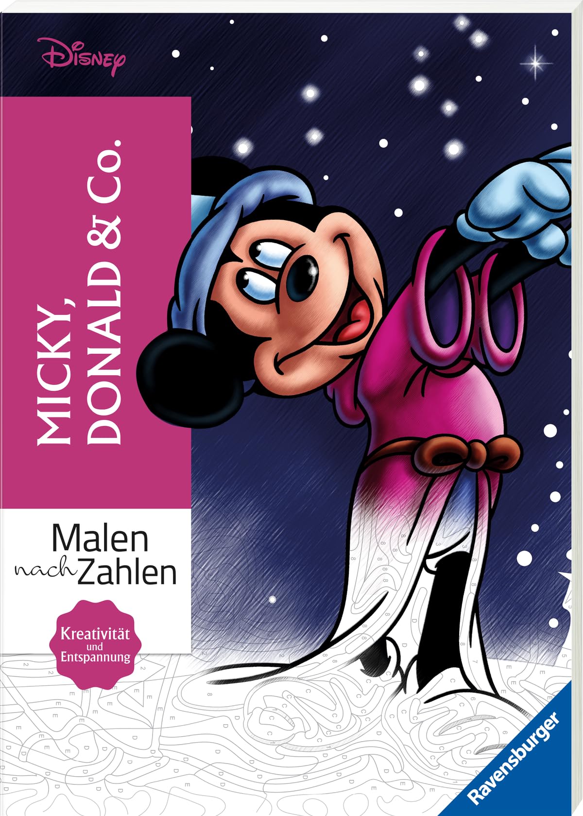 Disney - Malen nach Zahlen: Micky, Donald & Co. Hobbies & Crafts