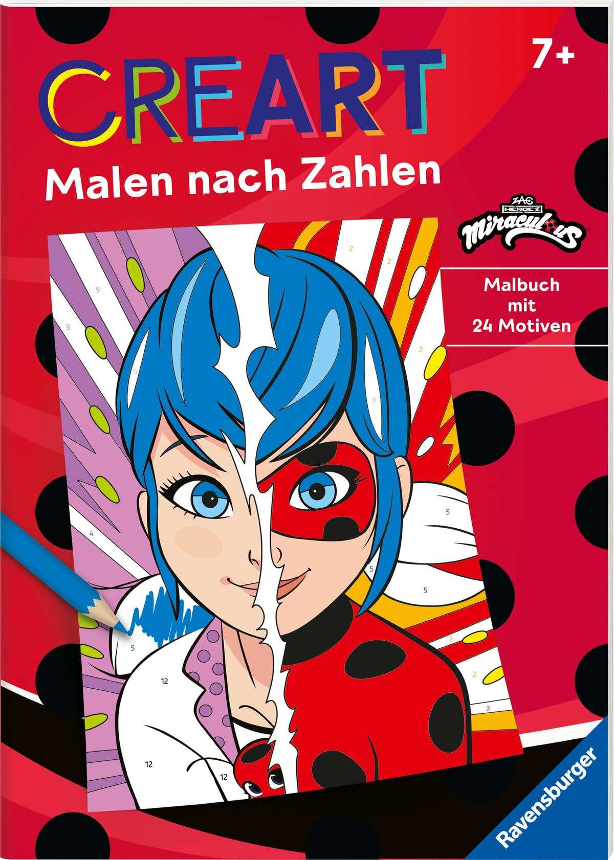 CreArt Malen nach Zahlen - Miraculous Parents & Children