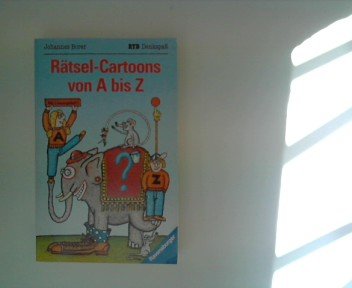 Rätsel-Cartoons von A-Z Cartoons